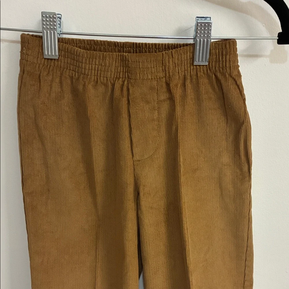 NWOT Nautica Kids Tan Formal Pants Sz 5-100% cotton